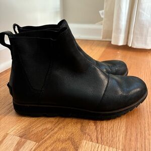 Sorel Black Ankle Boots